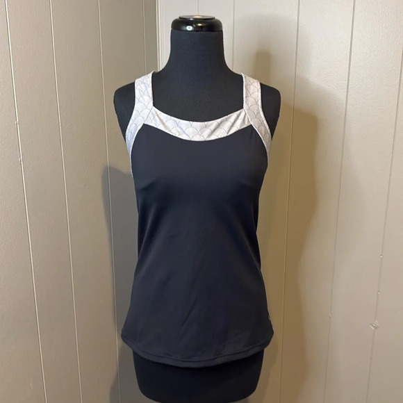 Moving Comfort Women’s Medium/34CD-36C Sports Bra Tank Top w/ Padding - Picture 1 of 7